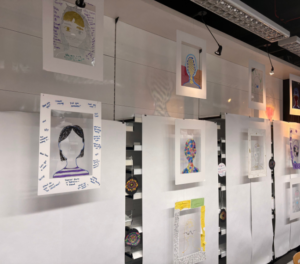 Behind the Pane Children and young peoples mental health art exhibition